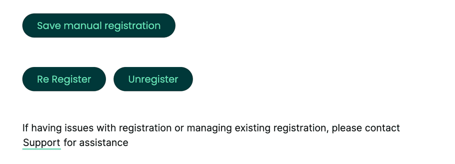 re register certificate